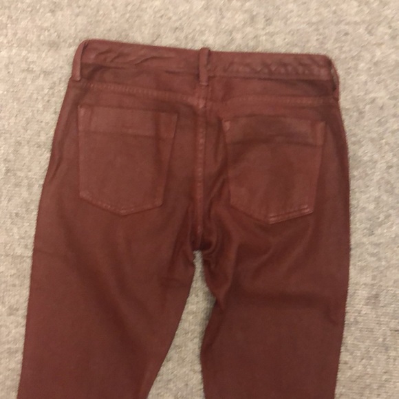 Banana Republic Coated Rust /Brownish jeans - Picture 5 of 5